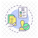 Acknowledgement Notary Services Public Notary Icon