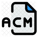 Acm 파일 오디오 파일 오디오 형식 아이콘