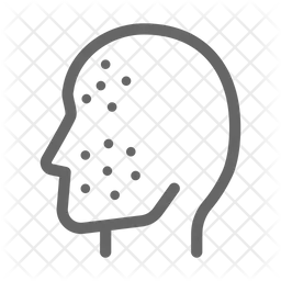 Acne Face  Icon