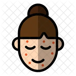 Acne skin  Icon