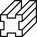Aco Construcao Viga De Aco Ícone
