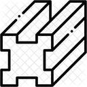 Aco Construcao Viga De Aco Ícone