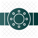 Aco Metal Flange Ícone