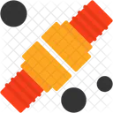 Acoplamento De Mangueira De Incendio Conexao De Mangueira Dispositivo De Acoplamento Ícone
