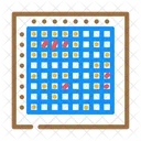 Acorazado Tablero Juego Icono