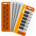Acordeao Musica Instrumento Ícone