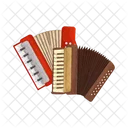 Acordeon Musica Instrumento Icono