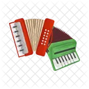 Acordeon Musica Instrumento Icono