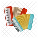 Acordeon Musica Instrumento Icono