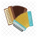 Acordeon Musica Instrumento Icono