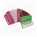 Acordeon Musica Instrumento Icono