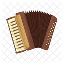 Acordeon Musica Instrumento Icono