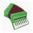 Acordeon Musica Instrumento Icono