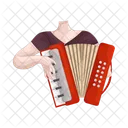 Acordeon Musica Instrumento Icono