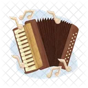 Acordeon Musica Instrumento Icono