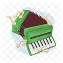 Acordeon Musica Instrumento Icono