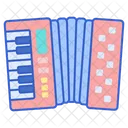 Acordeon Musica Cancion Icono