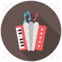 Acordeon Musica Instrumento Icono