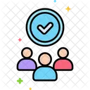 Acordo De Grupo Verificar Grupo Verificar Grupo Ícone
