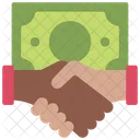 Acordo Financeiro Financeiro Acordo Ícone