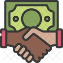 Acordo Financeiro Financeiro Acordo Ícone