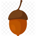 Acorn Oak Nut Icon