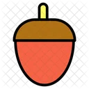 Food Acorn Autumn Icon