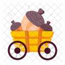 Acorn Cart  Icon