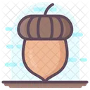 Acorn Oak Tree Nut Icon