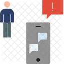 Acoso Social Acoso En Linea Abuso Digital Icono