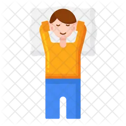 Acostada  Icono