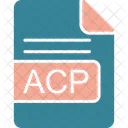 Acp Arquivo Formato Ícone