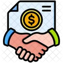 Acquisition Contract Deal Icon