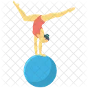 Acrobat Balance Circus Icon