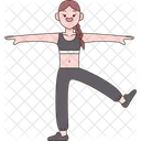 Acrobat Gymnast Circus Icon