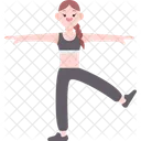 Acrobat Gymnast Circus Icon