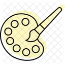 Acrylic Palette Offset Drift Icon
