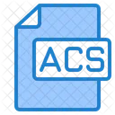 Acs File Acs File Format Icon