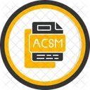 Acsm File File Format File Icono