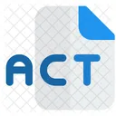 Act File Audio File Audio Format Icon