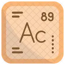 Actinium Chemistry Periodic Table Icon