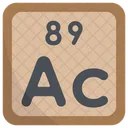 Actinium Periodic Table Chemists Icon