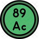 Actinium Periodic Table Chemistry Icon