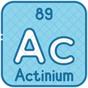 Actinium Chemistry Periodic Table Icon