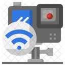 Action Camera Photograph Wifi Signal Icon