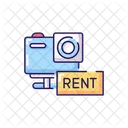 Camera Rental Service Icon