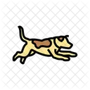 Action Pose Dog Icon
