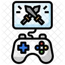 Action Game Video Game Sword Icon