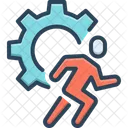 Action Sprinter Run Icon