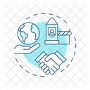 Action In Third Countries  Icon